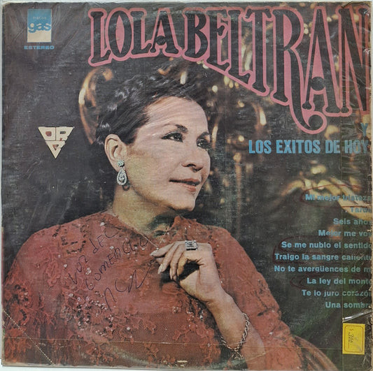 LOLA BELTRAN - LOS EXITOS DE HOY  LP
