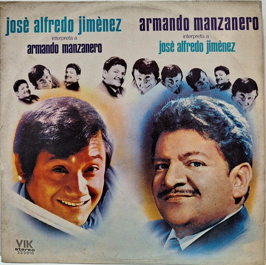 JOSE ALFREDO JIMENEZ - INTERPRETA A ARMANDO MANZANERO  LP