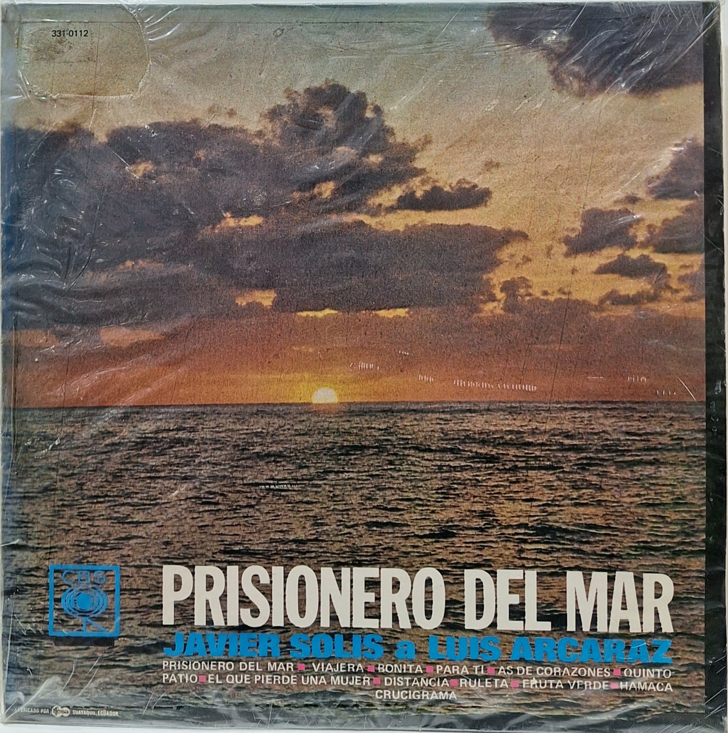 JAVIER SOLIS - PRISIONERO DEL MAR LP