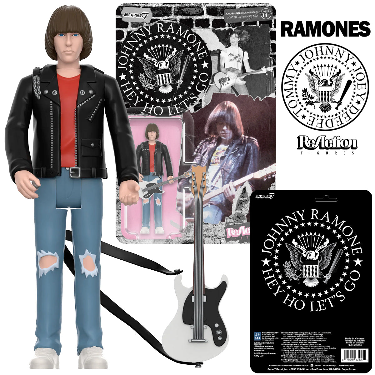 JOHNNY RAMONE - HEY HO LET'S GO MUÑECO