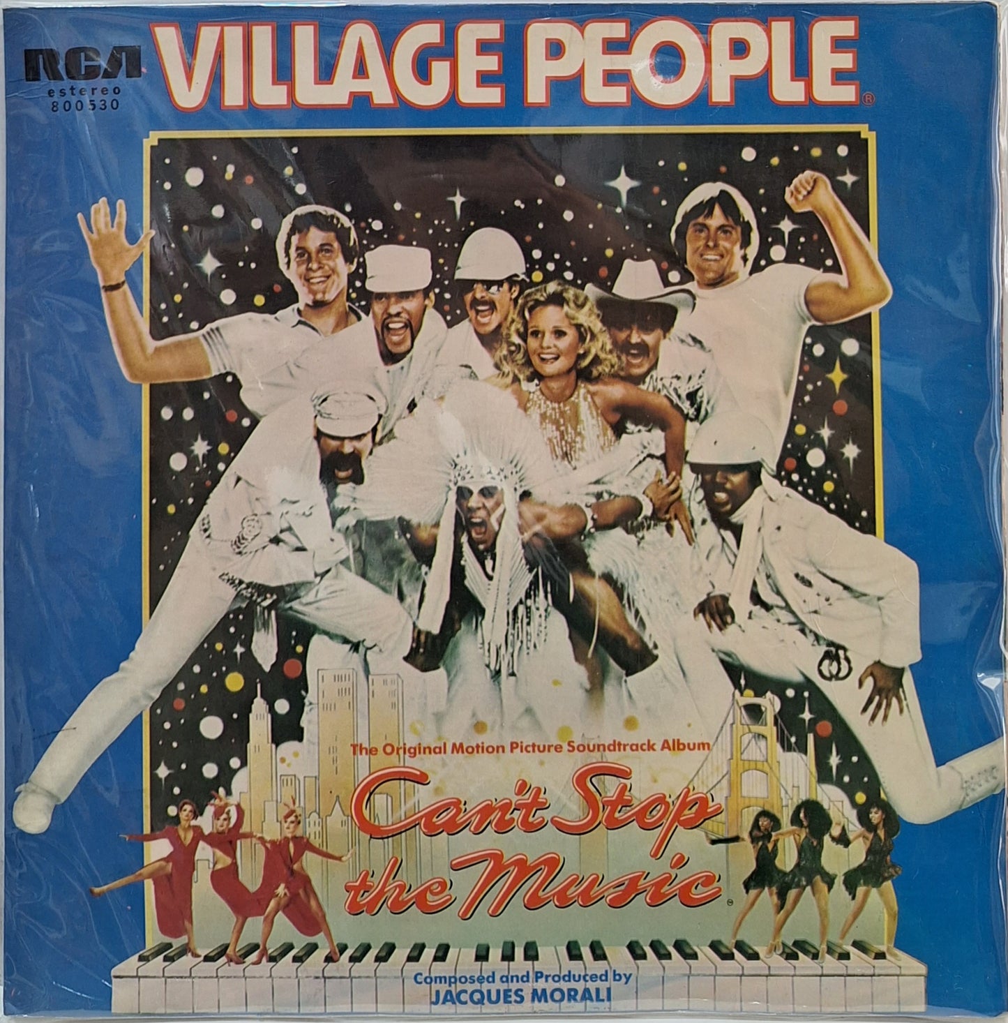 VILLAGE PEOPLE - CANT STOP THE MUSIC LP