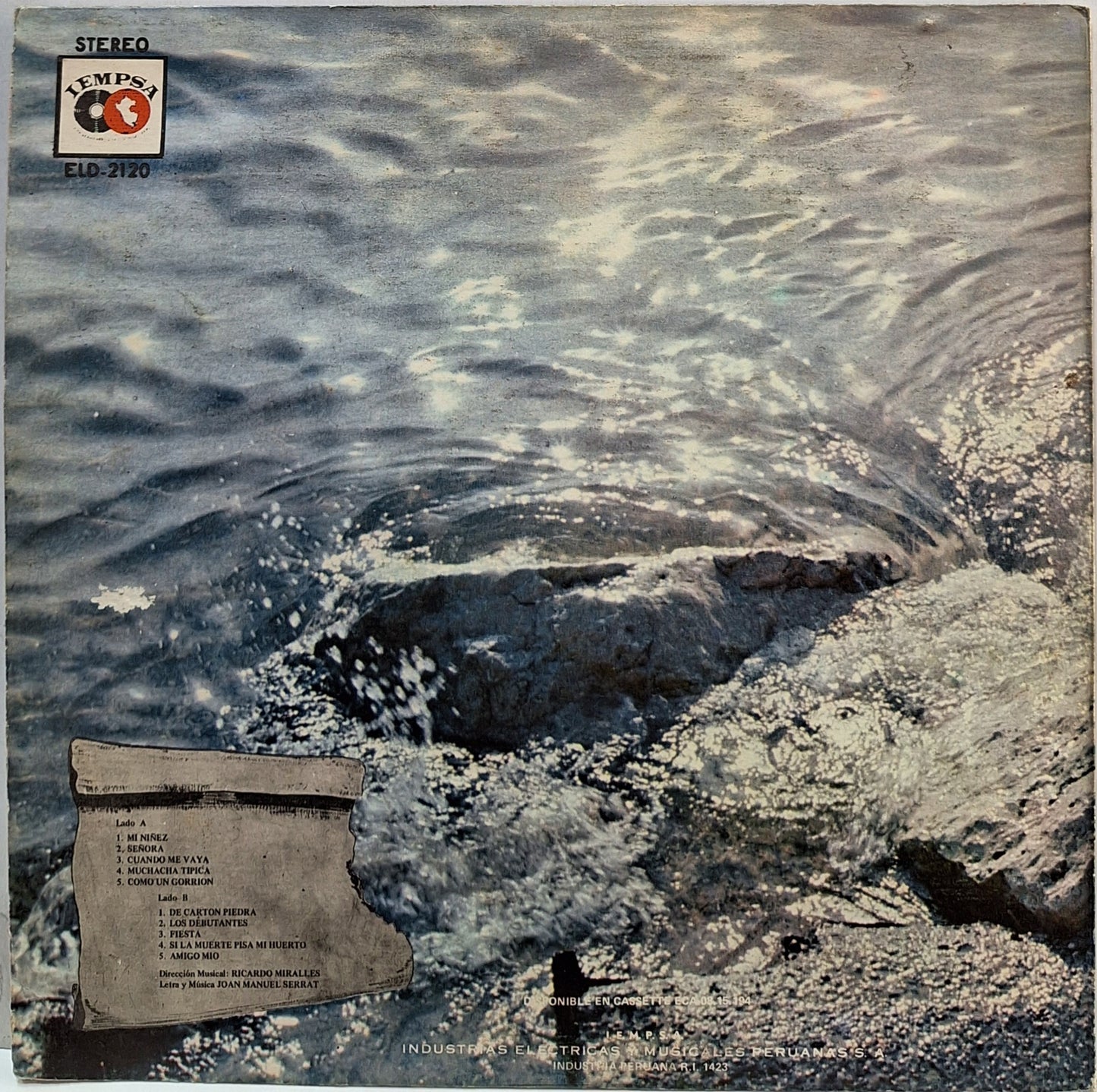 JOAN MANUEL SERRAT - SEÑORA LP