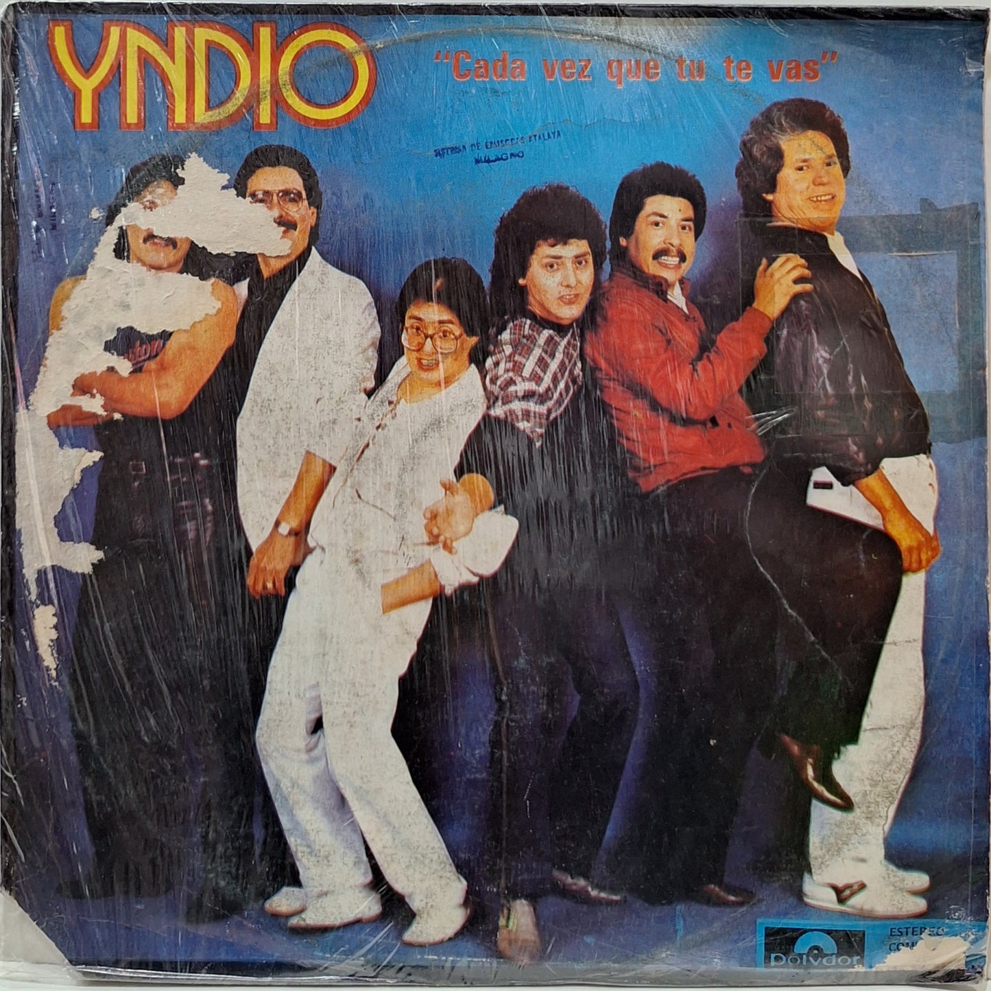 YNDIO - CADA VEZ QUE TU TE VAS LP