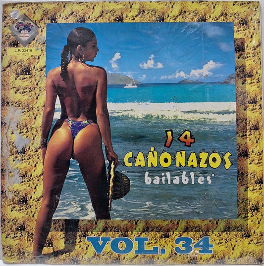 14 CAÑONAZOS BAILABLES VOL.34 LP
