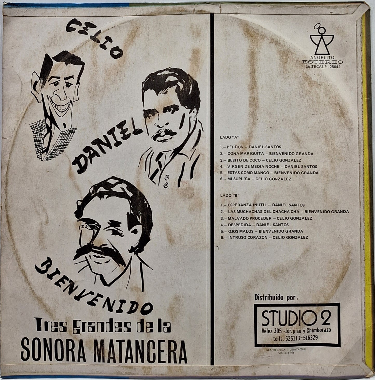 SONORA MATANCERA - TRES GRANDES DE LA LP