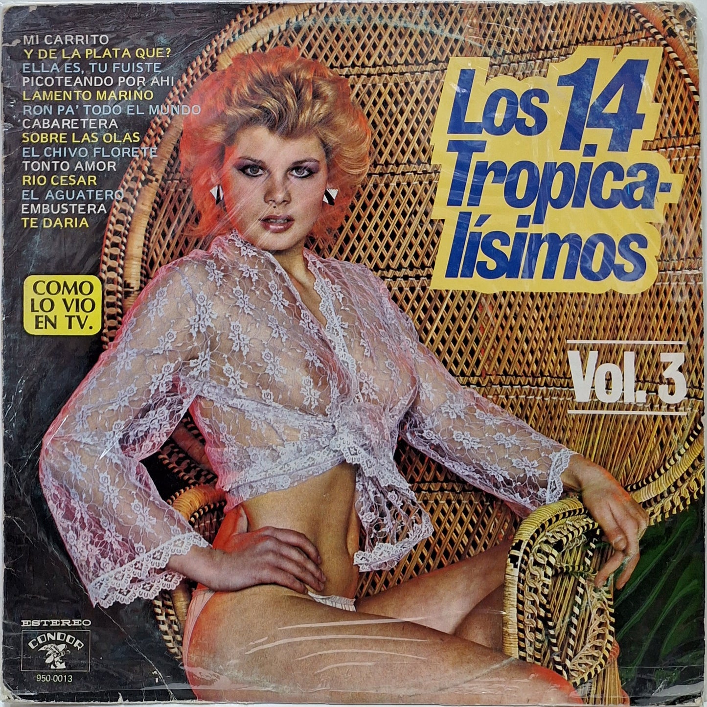 LOS 14 TROPICALISIMOS VOL 3 LP