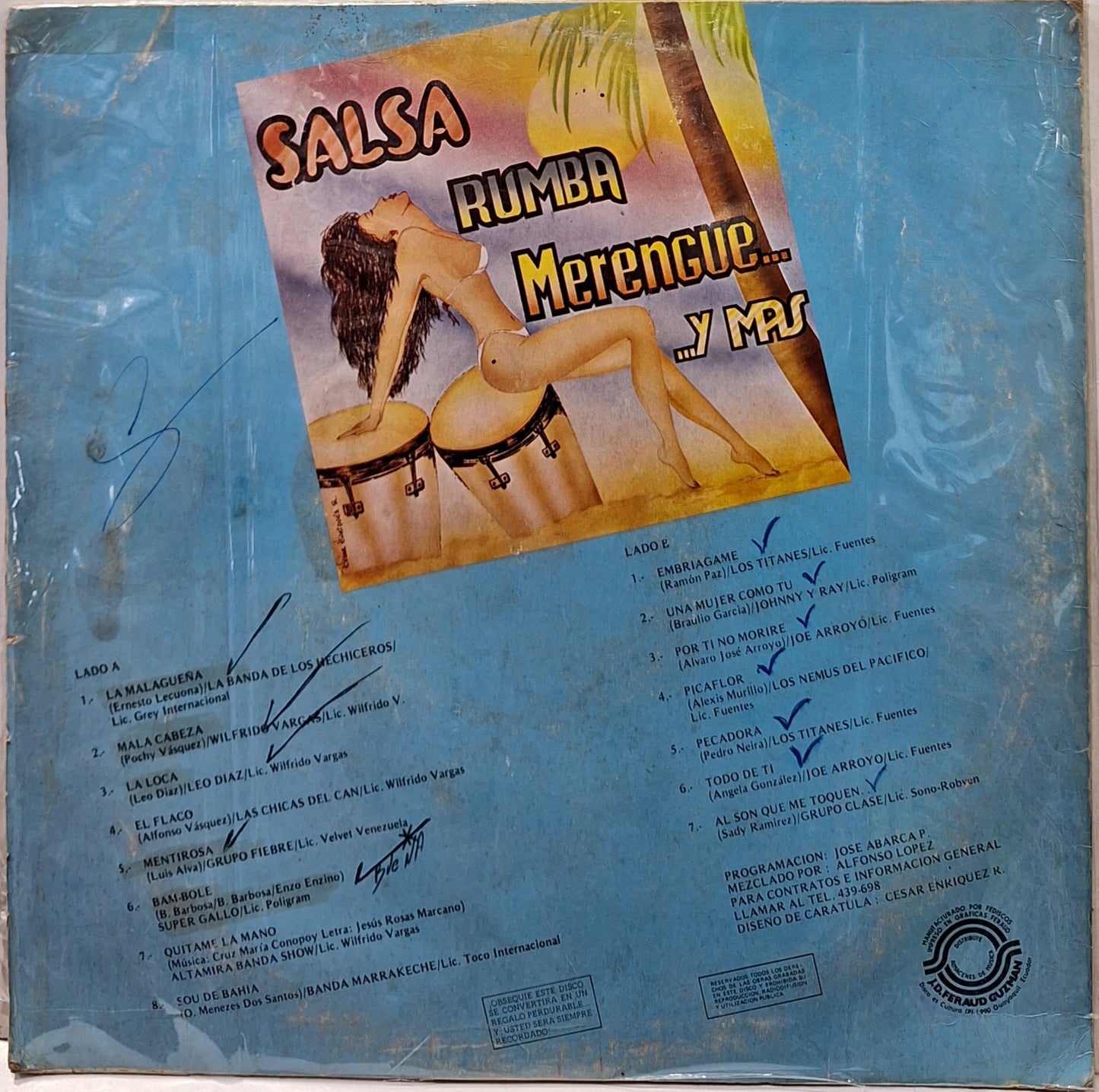 SALSA RUMBA MERENGUE Y MAS VOL 2 LP