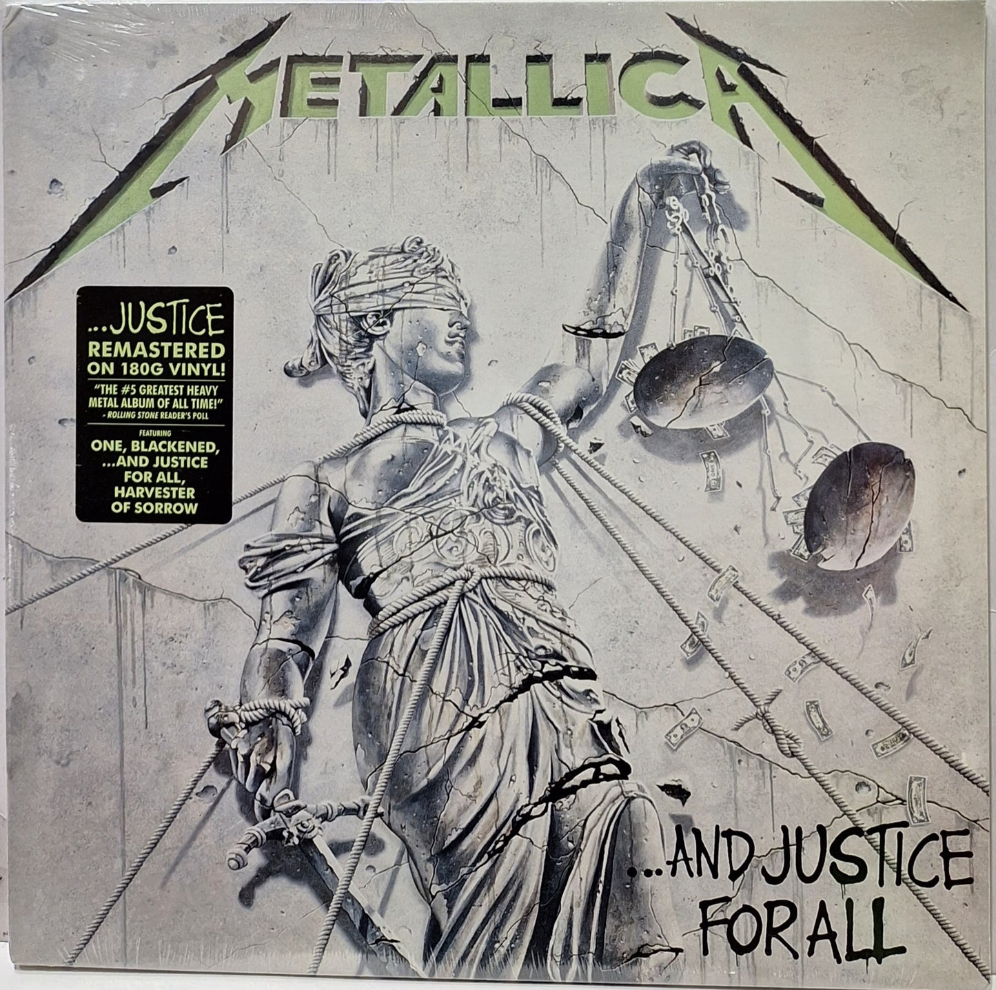 METALLICA - AND JUSTICE FOR ALL 2LPS