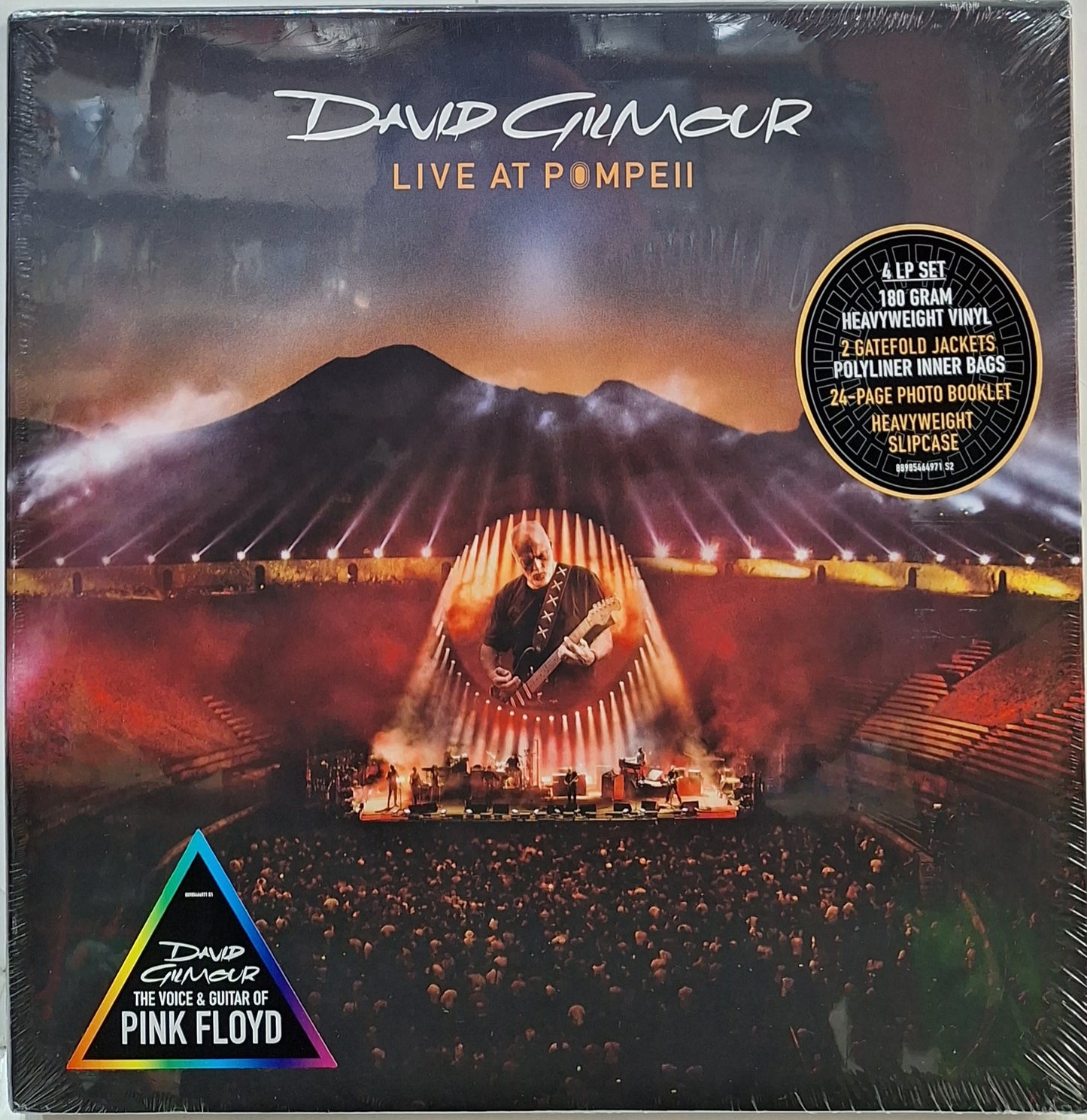 DAVID GILMOUR - LIVE AT POMPEII 4 LPS
