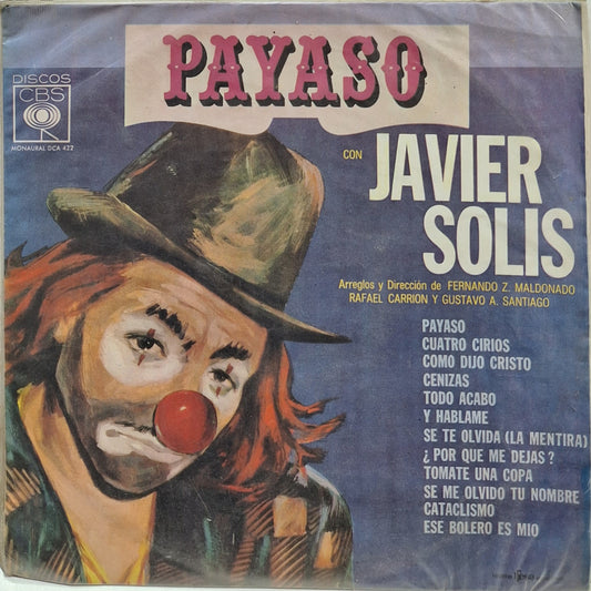 JAVIER SOLIS - PAYASO  LP