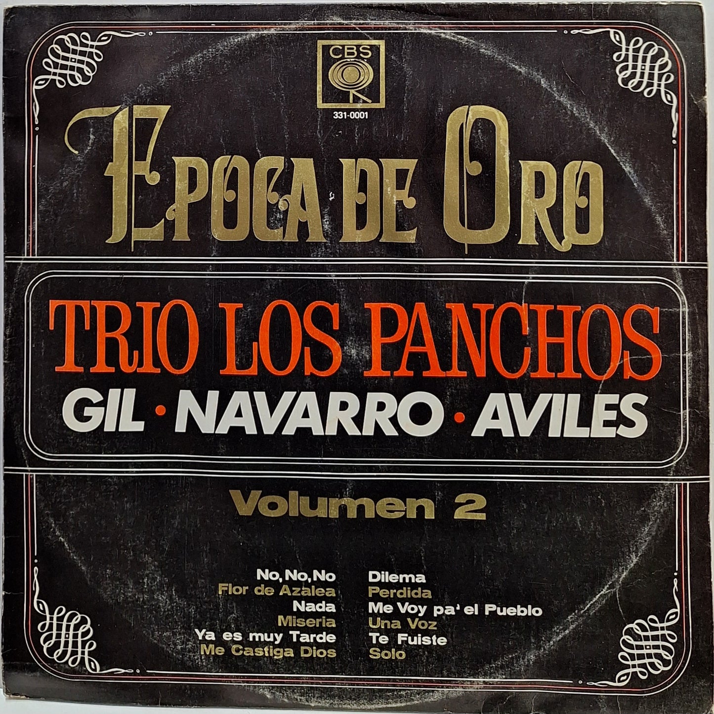 TRIO LOS PANCHOS - EPOCA DE ORO VOL.2 LP