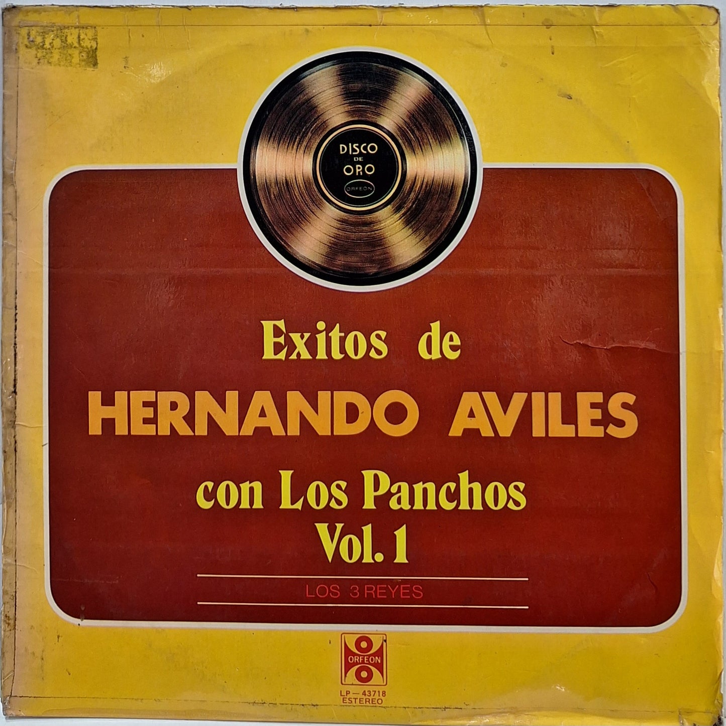 HERNANDO AVILES CON LOS PANCHOS - EXITOS DE VOL.1 LP