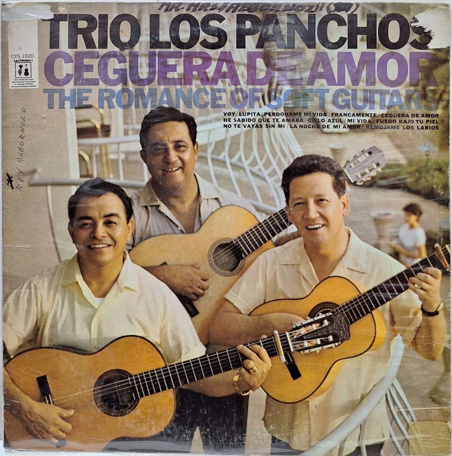 TRIO LOS PANCHOS - CEGUERA DE AMOR LP