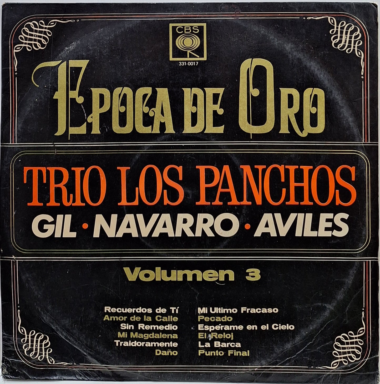 TRIO LOS PANCHOS - EPOCA DE ORO VOL.3 LP