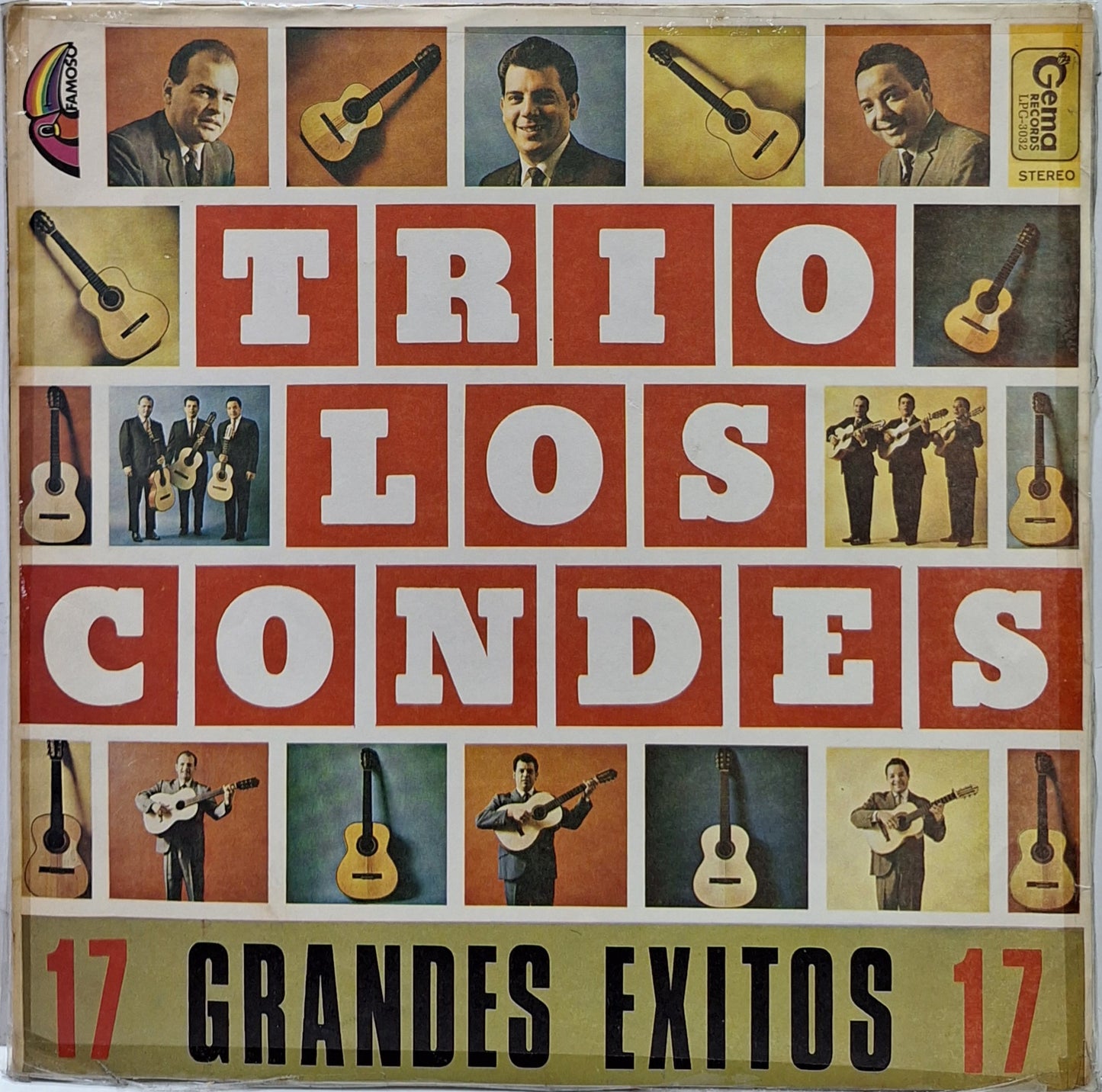 TRIO LOS CONDES - 17 GRANDES EXITOS LP