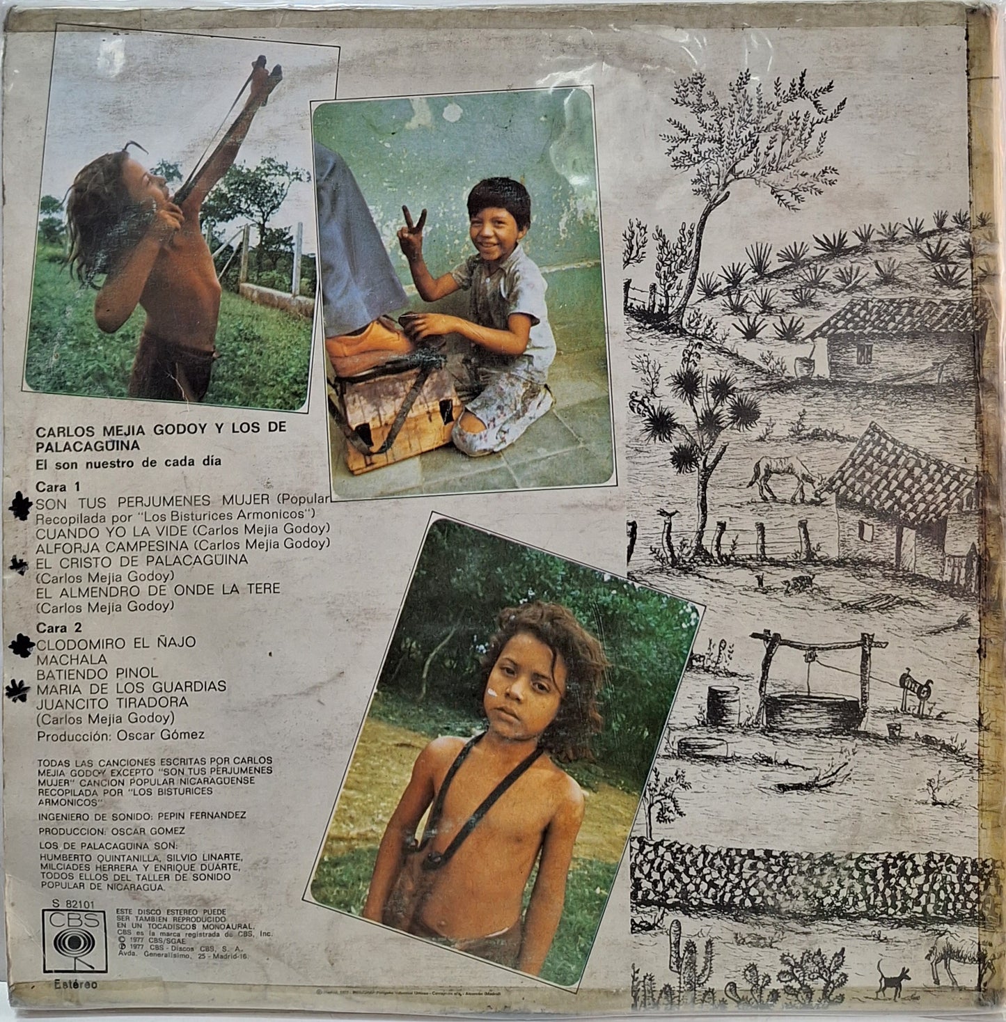 CARLOS MEJIA GODOY Y LOS PALACAGUINA - EL SON NUESTRO DE CADA DIA LP