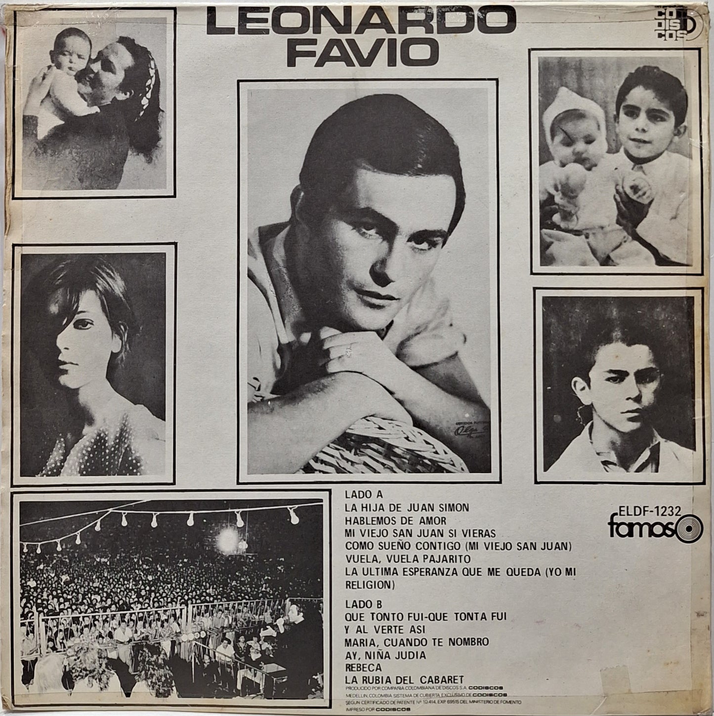 LEONARDO FAVIO - HABLEMOS DE AMOR LP