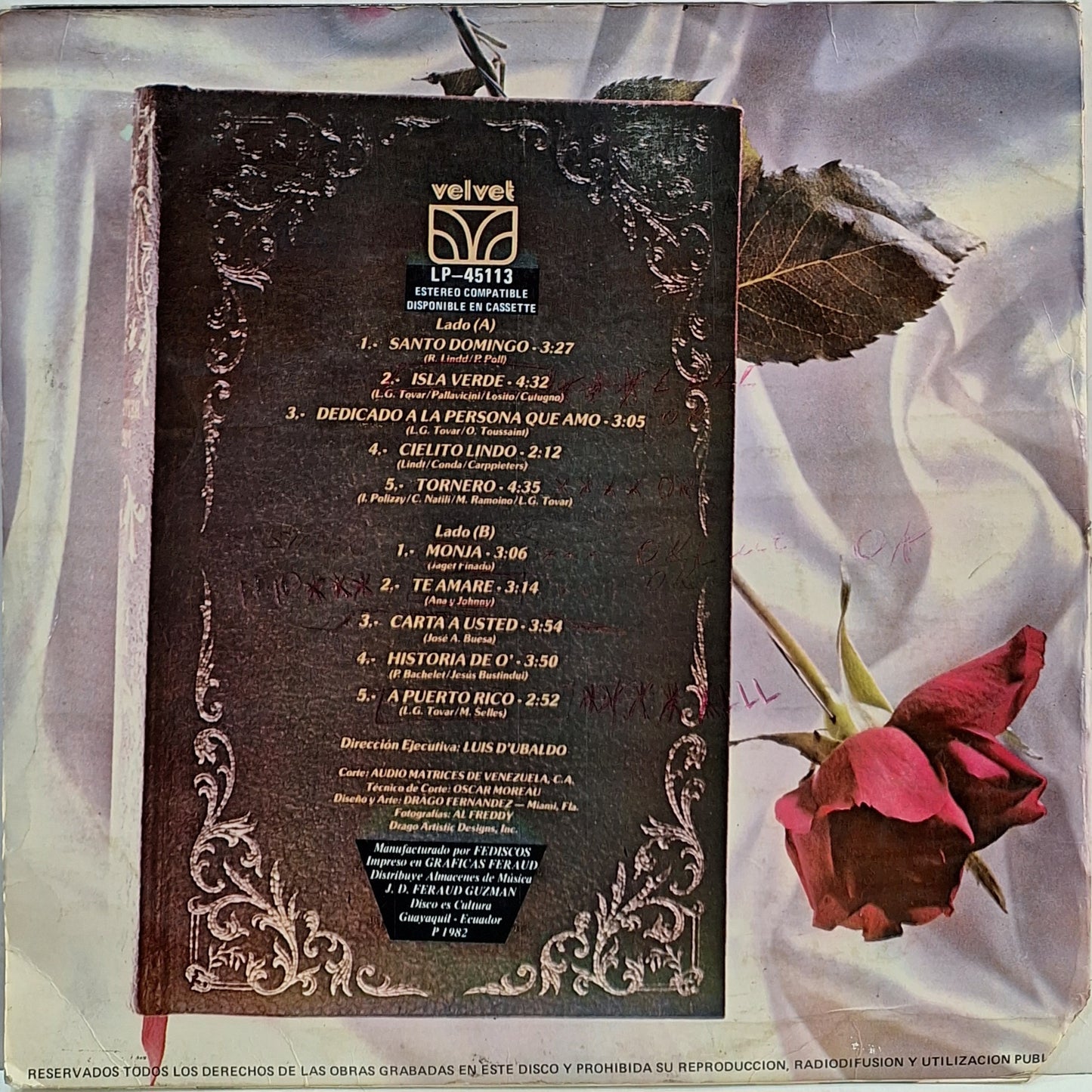 LUIS GERARDO TOVAR - POEMAS LP