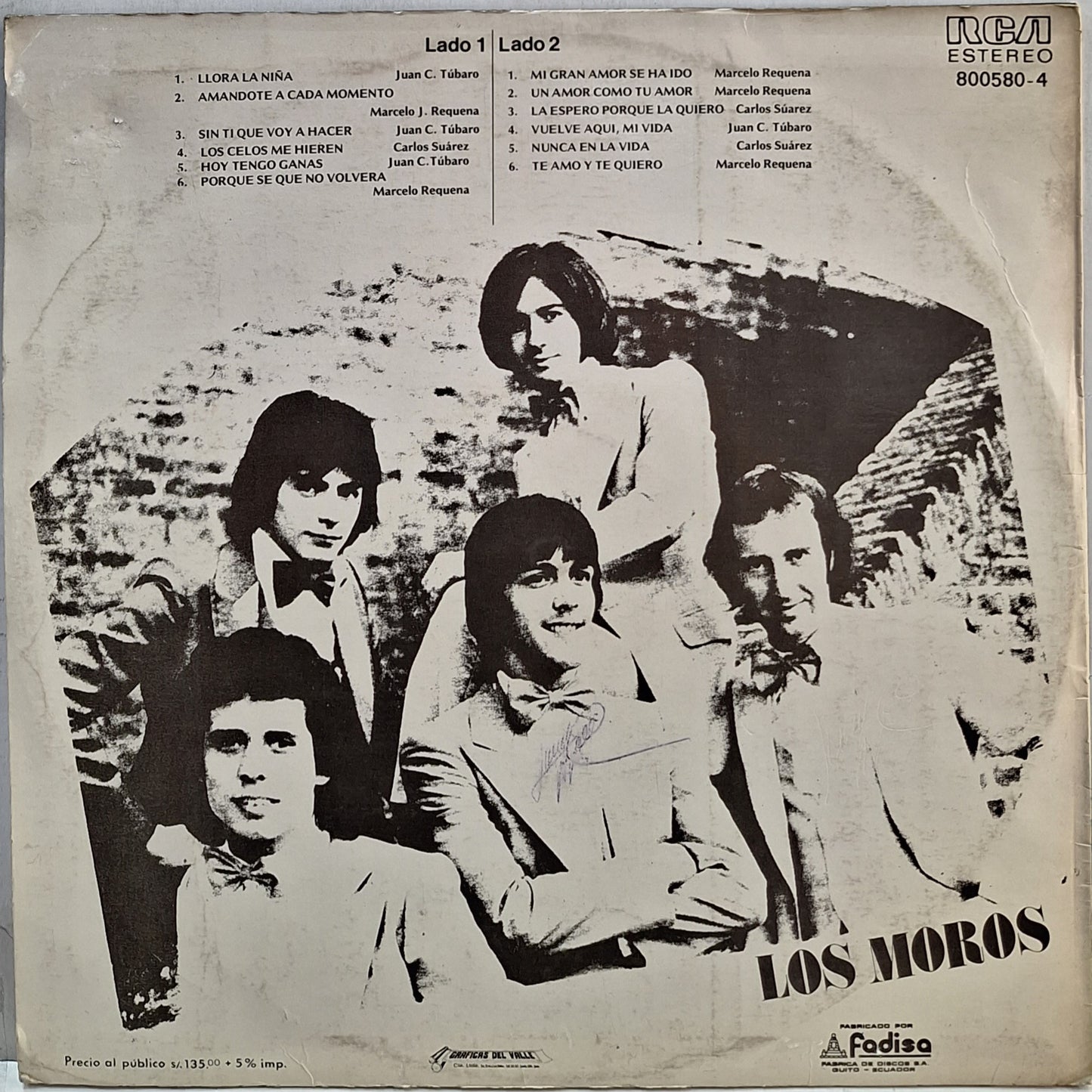 LOS MOROS - MI GRAN AMOR SE HA IDO LP