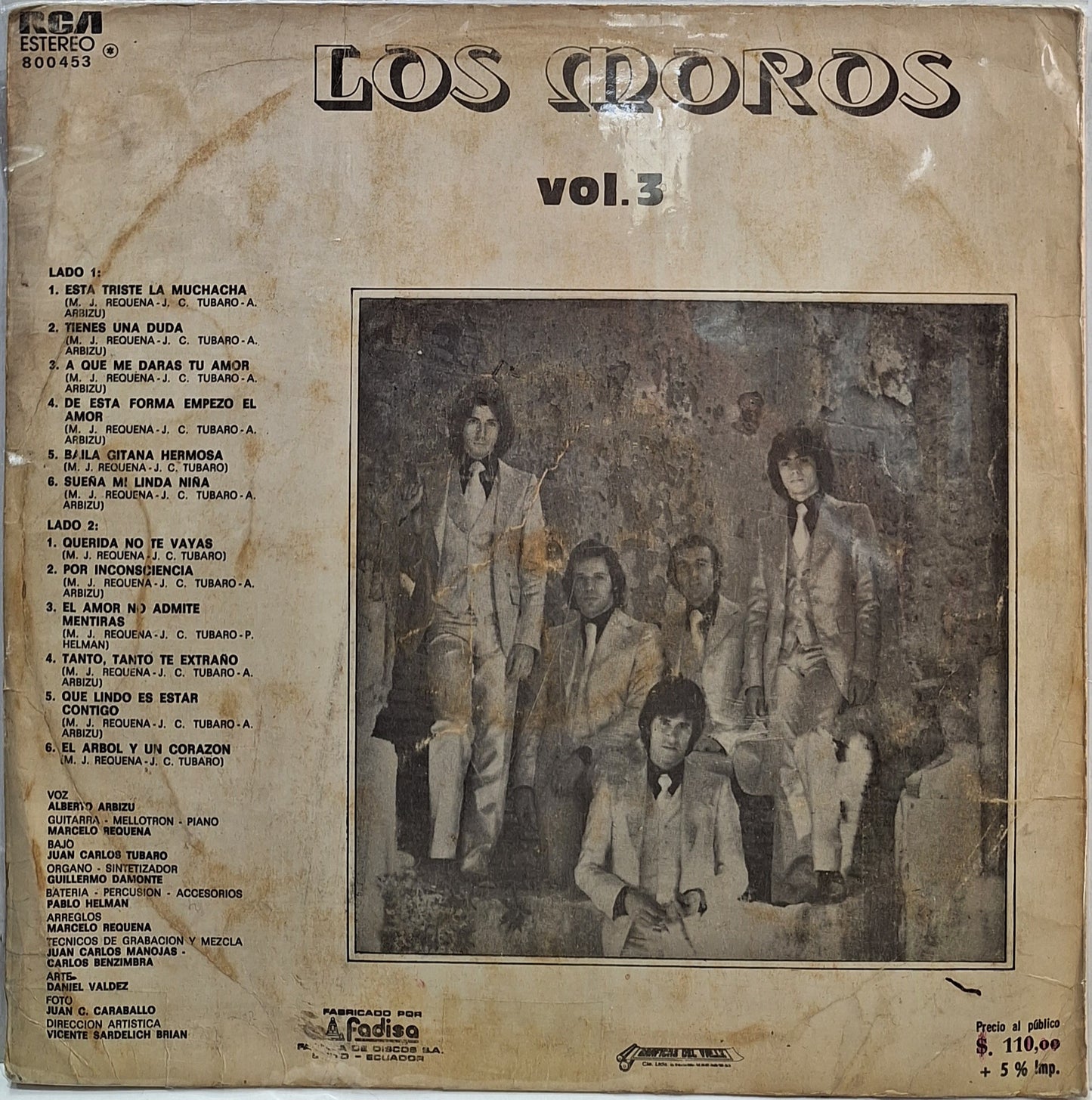 LOS MOROS - VOL.3 LP