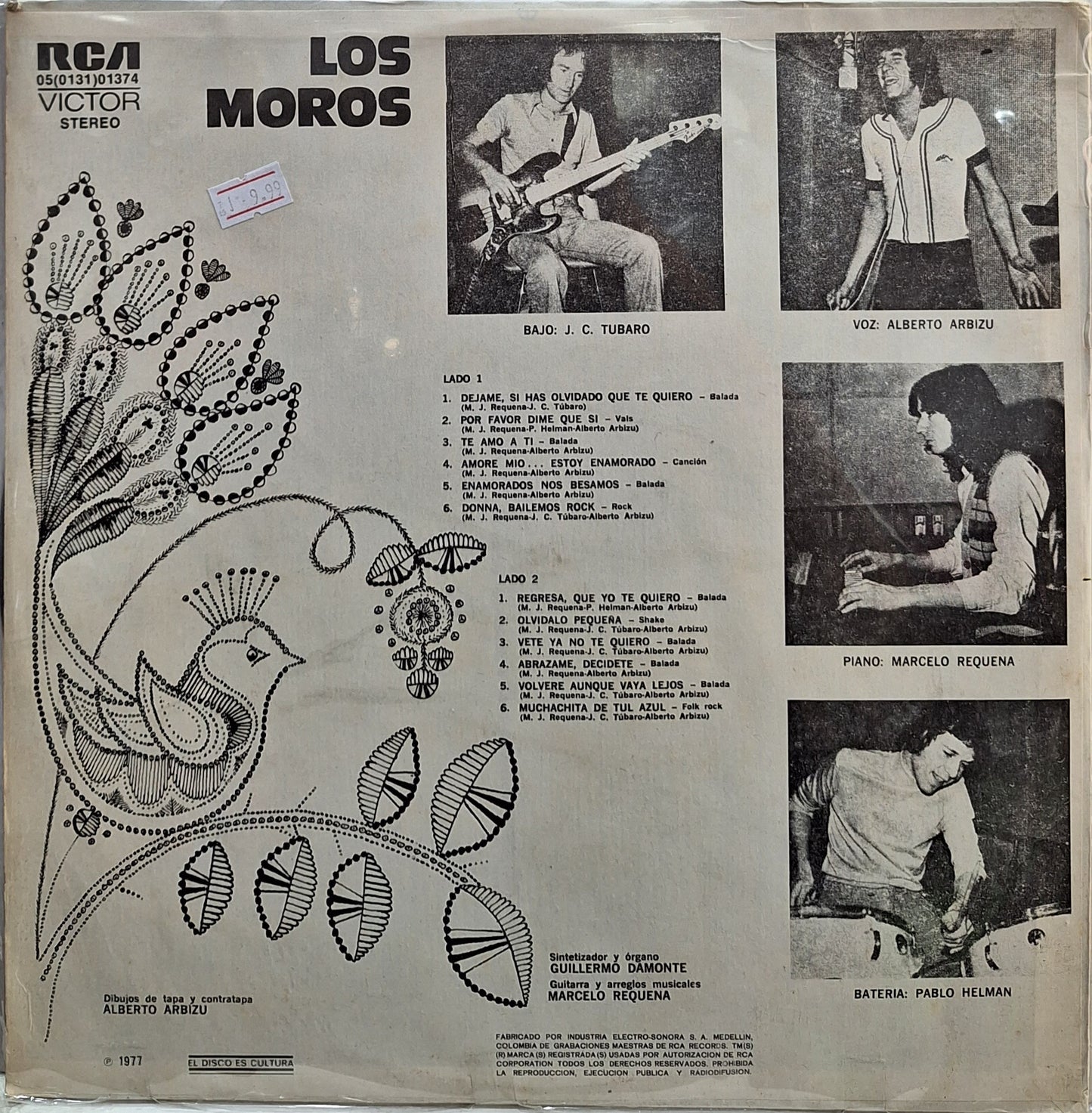 LOS MOROS - LOS MOROS LP
