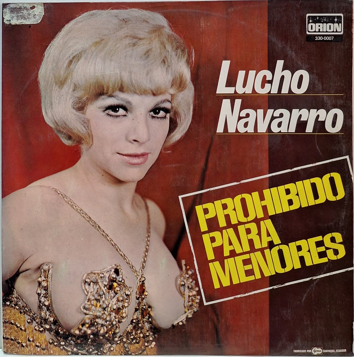 LUCHO NAVARRO - PROHIBIDO PARA MENORES LP