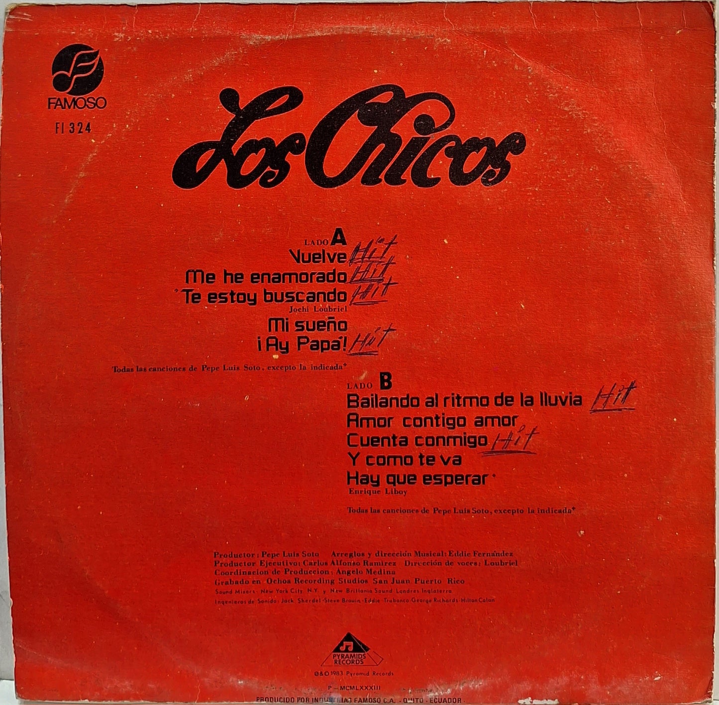 LOS CHICOS - LOS CHICOS LP