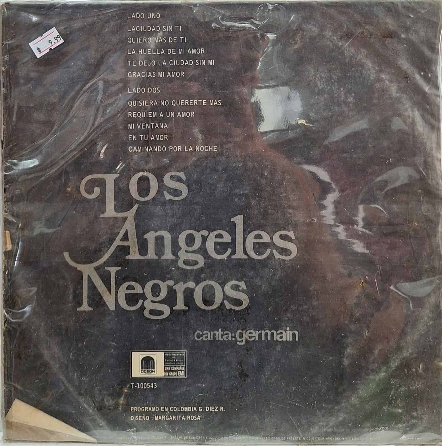 LOS ANGELES NEGROS - CANTA GERMAIN LP