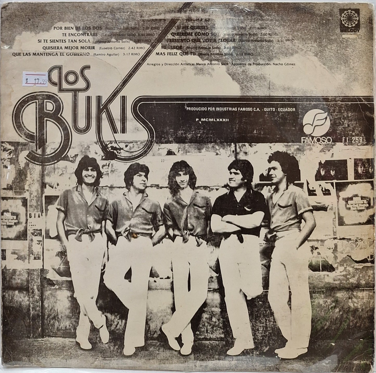 LOS BUKIS - LOS BUKIS LP