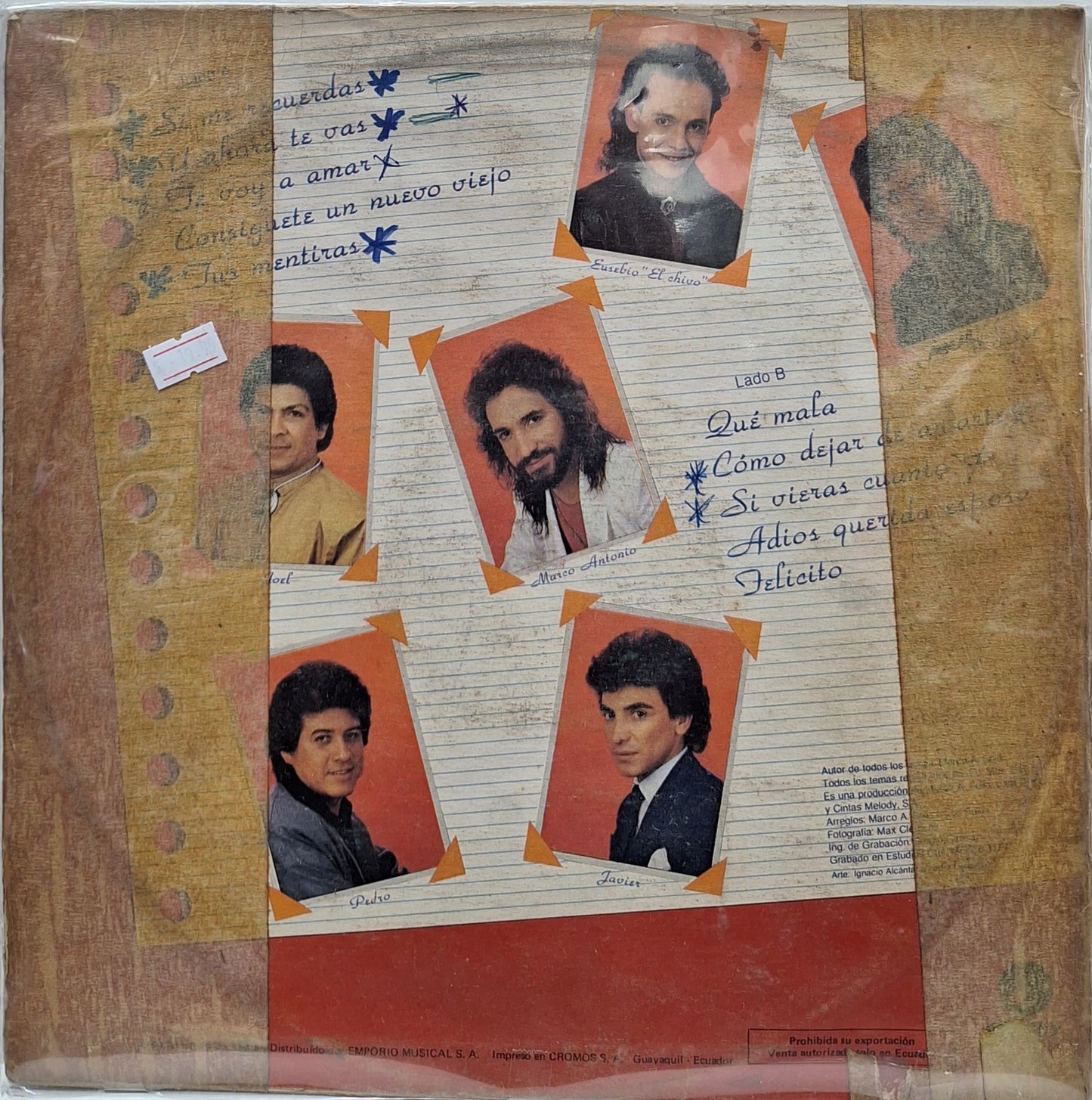 LOS BUKIS - SI ME RECUERDAS LP