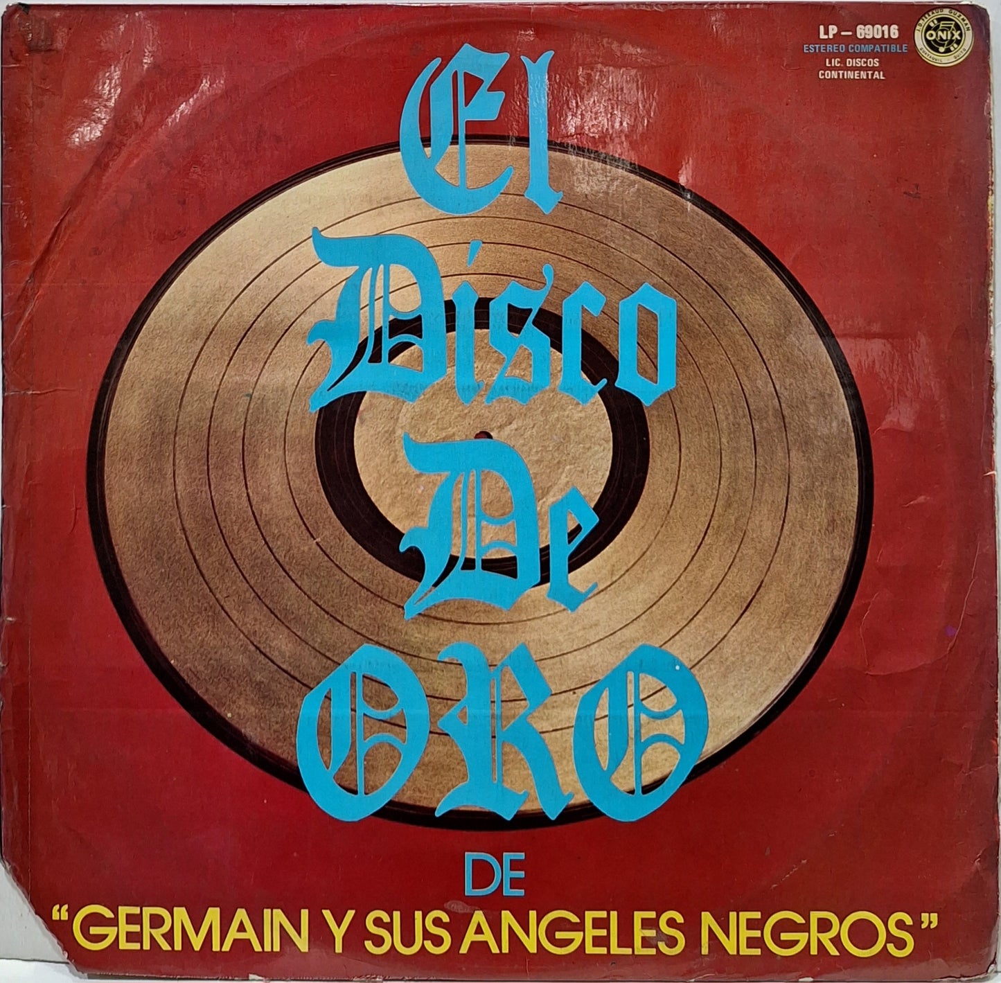 GERMAIN Y SUS ANGELES NEGROS - EL DISCO DE ORO LP