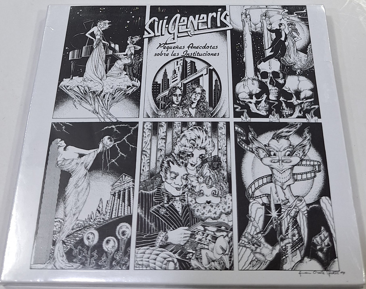 SUI GENERIS - PEQUEÑAS ANECDOTAS SOBRE LAS INSTITUCIONES CD DIGIPACK