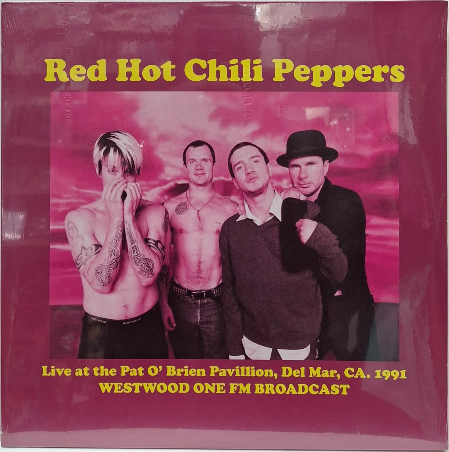 RED HOT CHILI PEPPERS - LIVE AT THE PAT O´BRIEN PAVILLION, DEL MAR, CAR.1991 LP