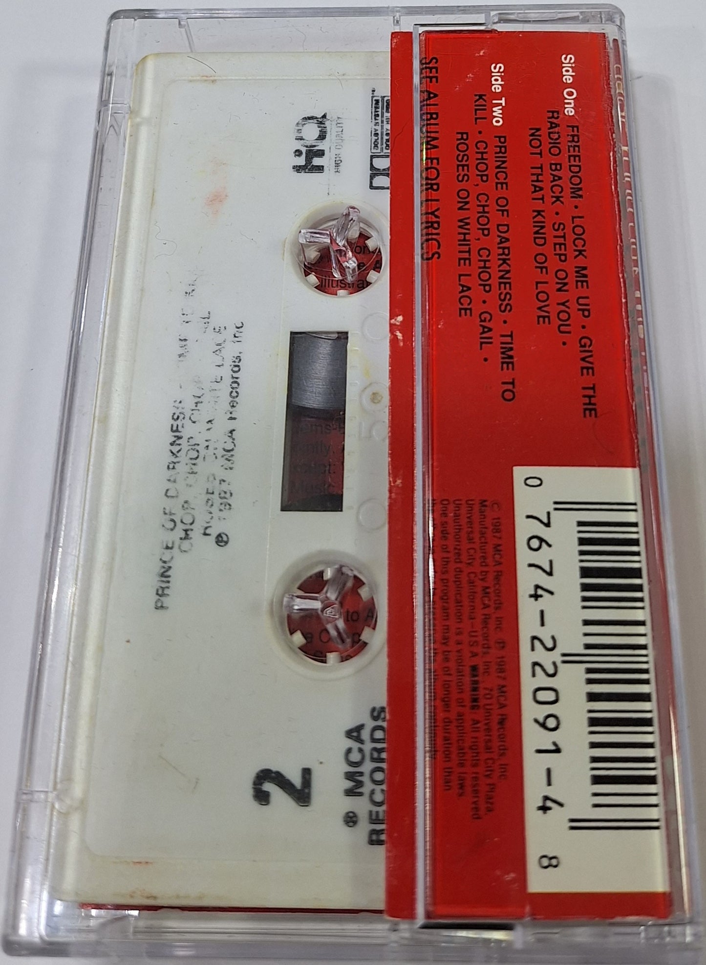 ALICE COOPER - RAISE YOUR FIST AND YELL CASSETTE
