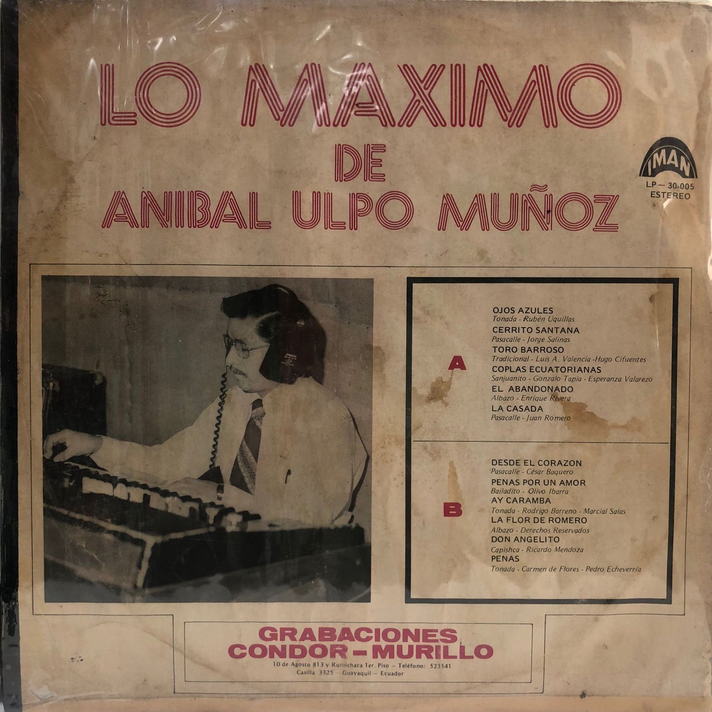 ANIBAL ULPO MUÑOZ - LO MAXIMO DE LP