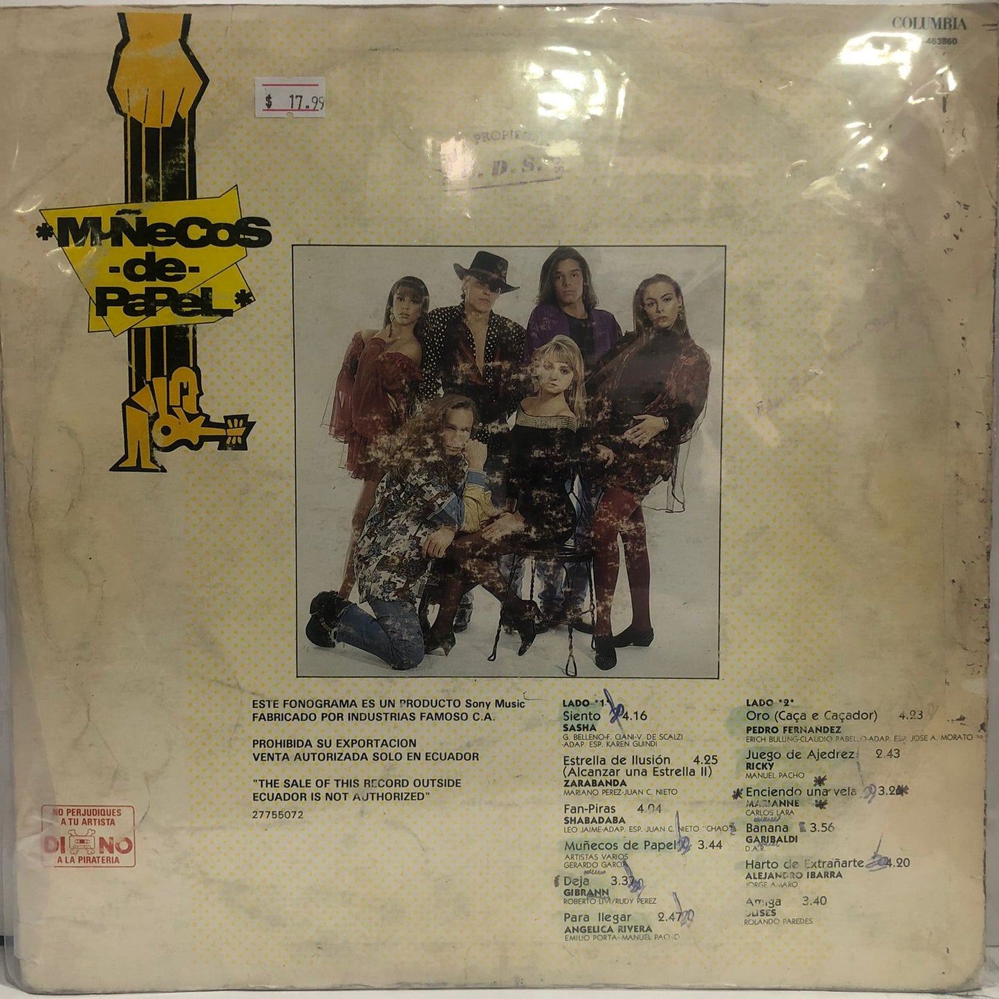 MUÑECOS DE PAPEL LP