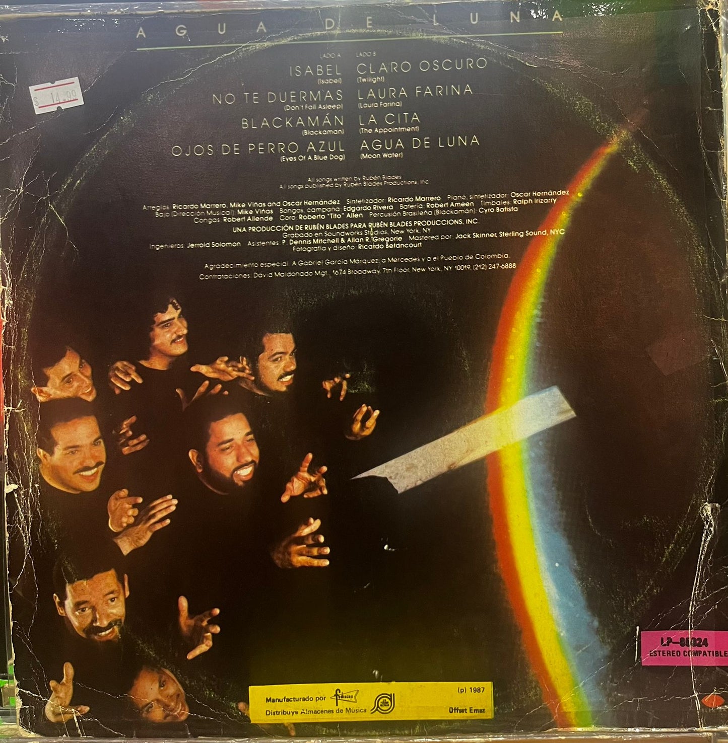 RUBEN BLADES Y SEIS DEL SOLAR LP