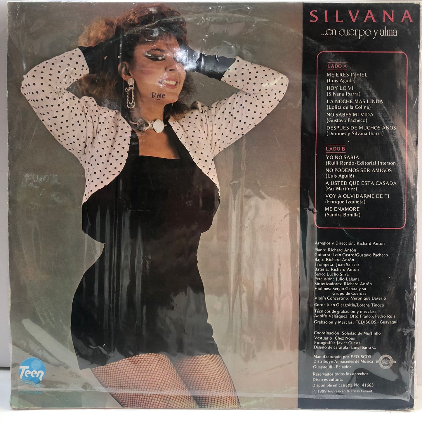 SILVANA - ... EN CUERPO Y ALMA LP