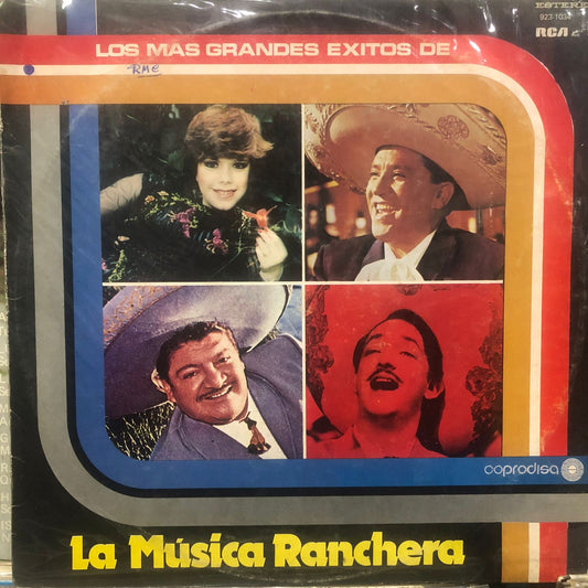 LOS MAS GRANDES EXITOS DE LA MUSICA RANCHERA LP