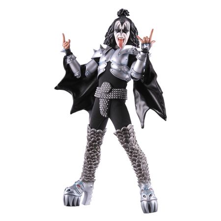 KISS - GENE SIMMONS  MUÑECO FIGURA DE COLECCION