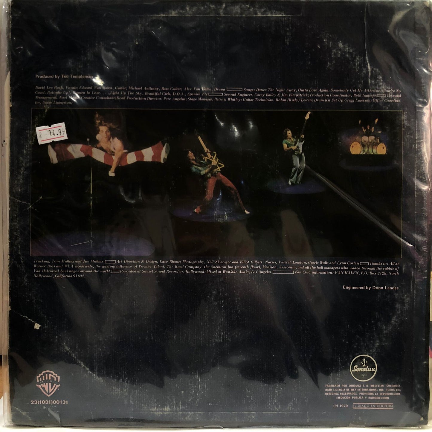 VAN HALEN - II LP