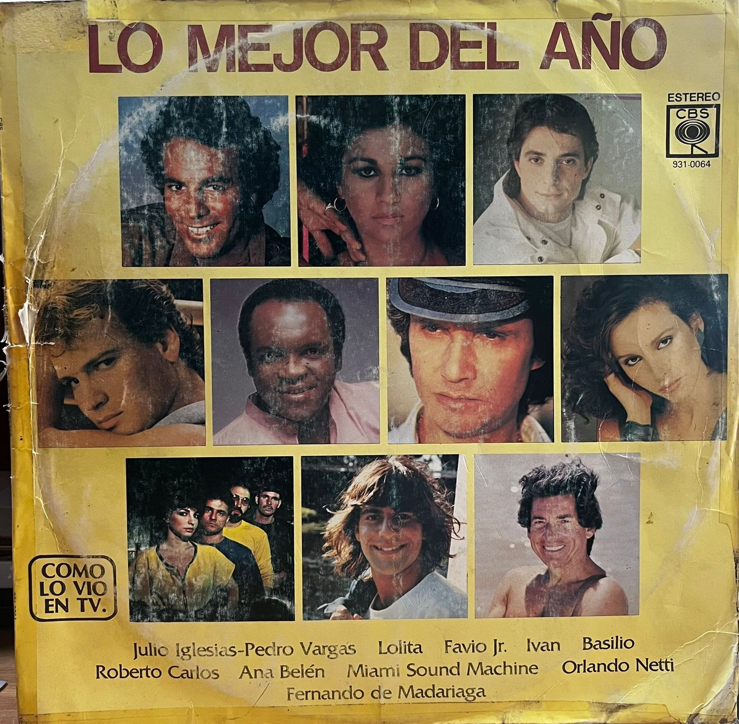 LO MEJOR DEL AÑO - VARIOS INTERPRETES LP