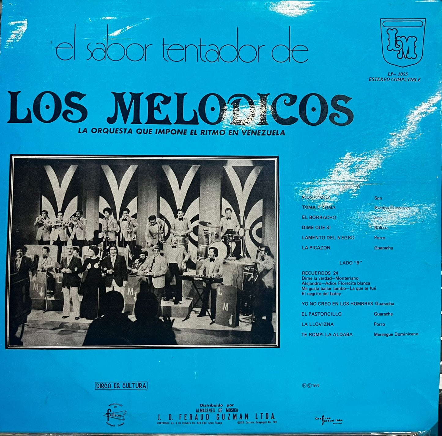 LOS MELODICOS - EL SABOR TENTANDOR LP