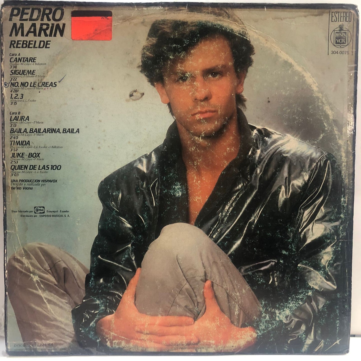 PEDRO MARIN - REBELDE LP