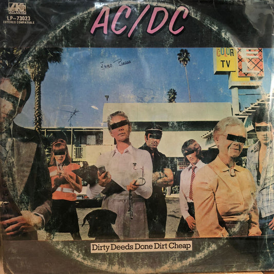 AC/DC - DIRTY DEEDS DONE DIRT CHEAP LP (EDICION ECUATORIANA)