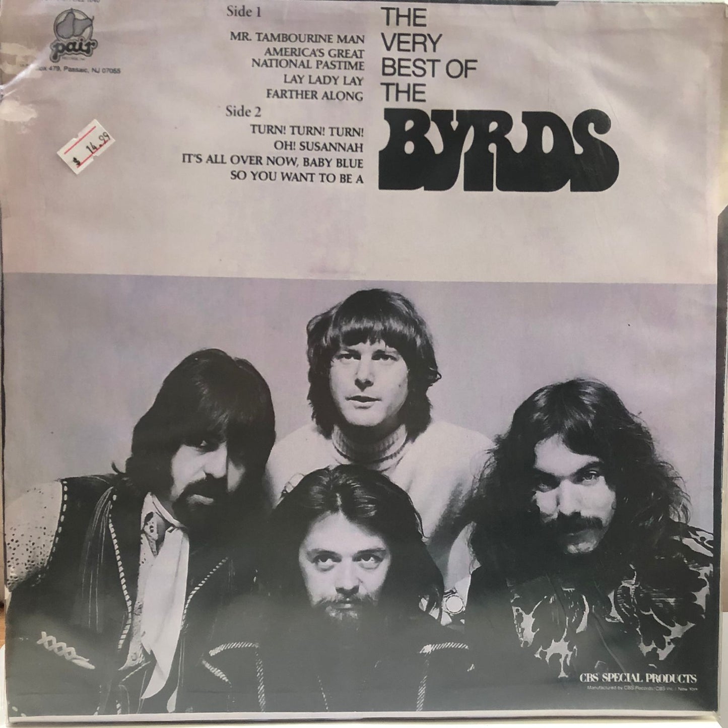 THE BYRDS - THE VERY BEST LP
