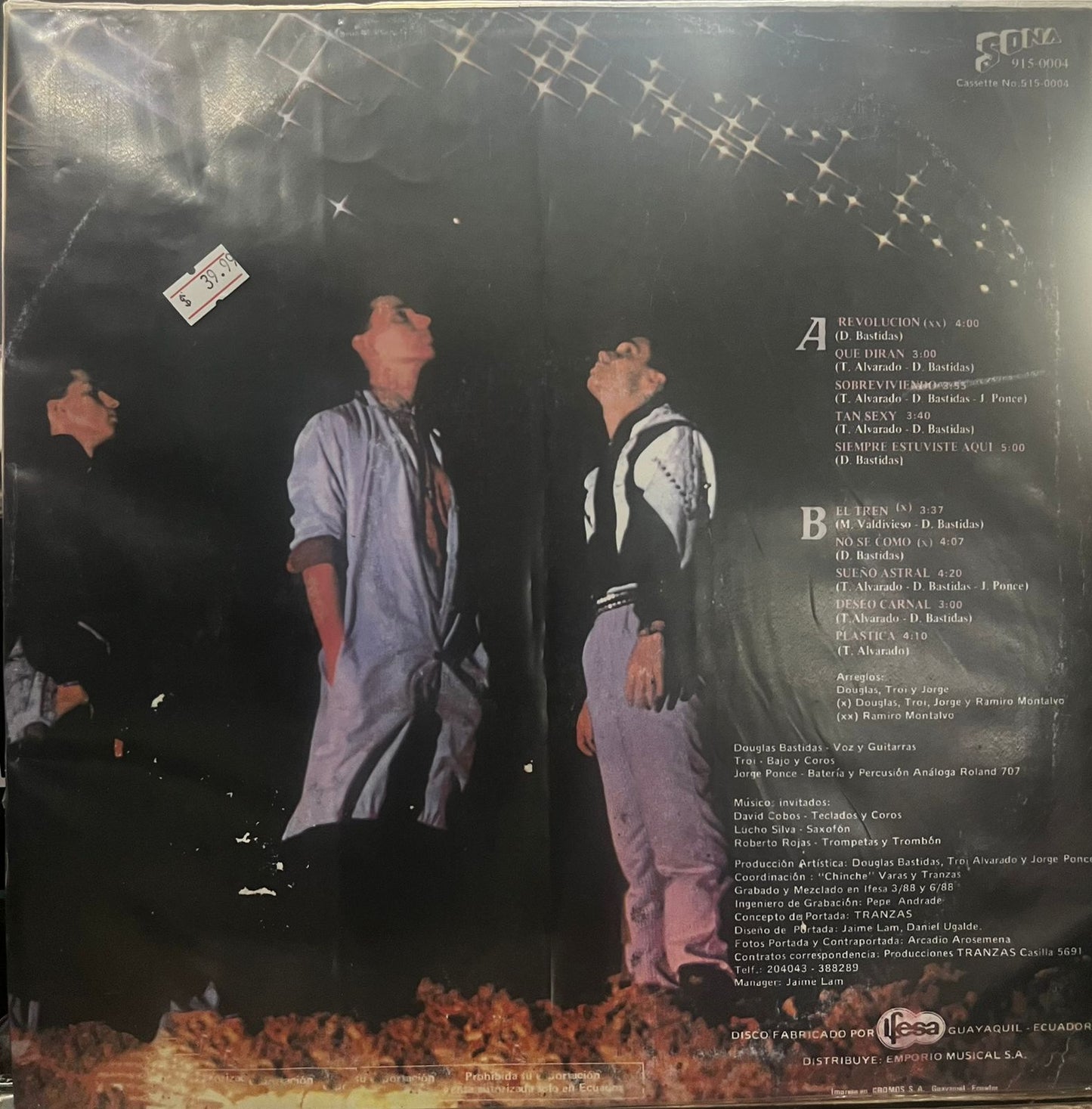 TRANZAS - SUEÑO ASTRAL (DE EPOCA) LP