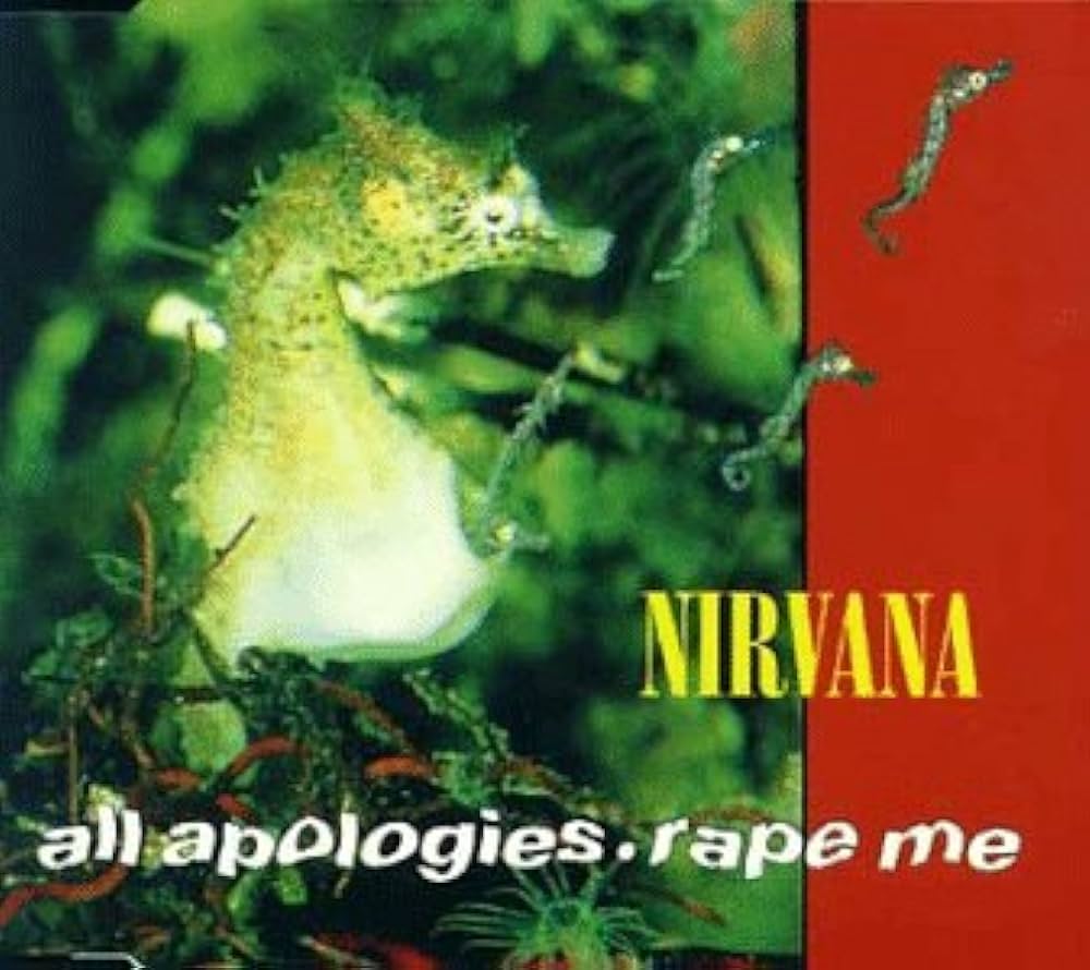 NIRVANA - ALL APOLOGIES RAPE CD SINGLE