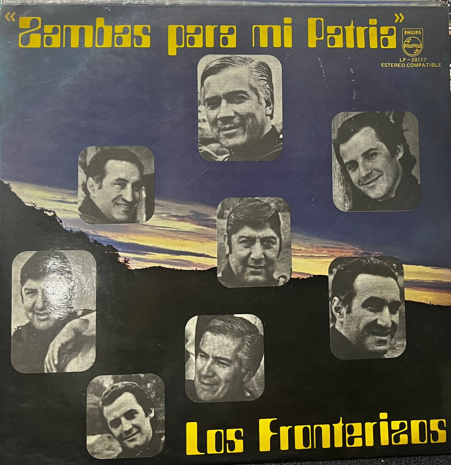 LOS FRONTERIZOS - ZAMBAS PARA MI PATRIA LP