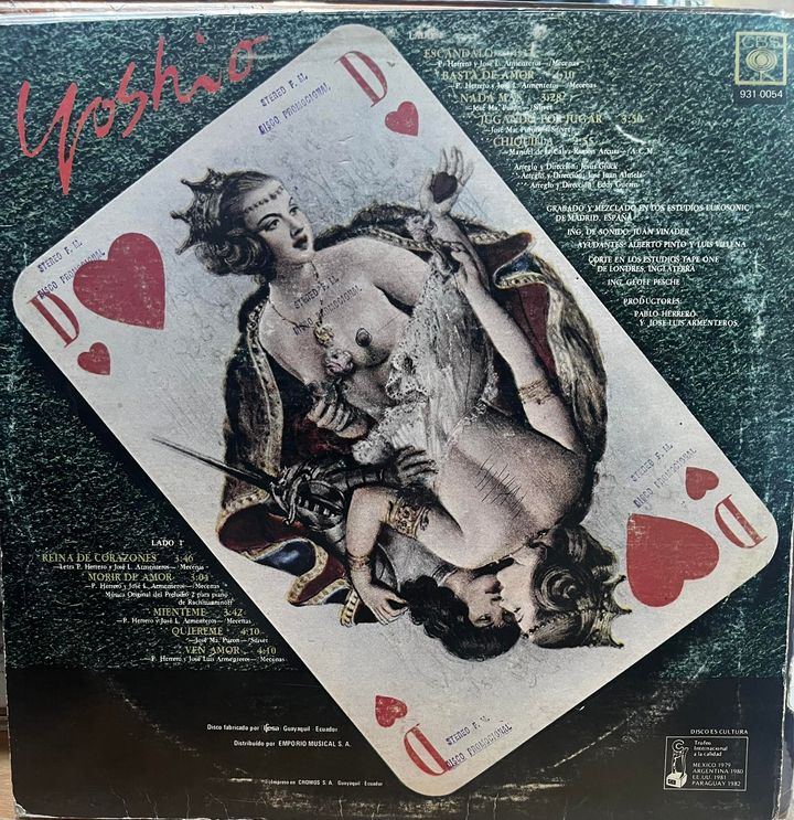 YOSHIO - REINA DE CORAZONES LP
